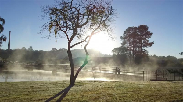 Massa e ar polar derruba temperaturas em todo o Estado. Veja como ficaram