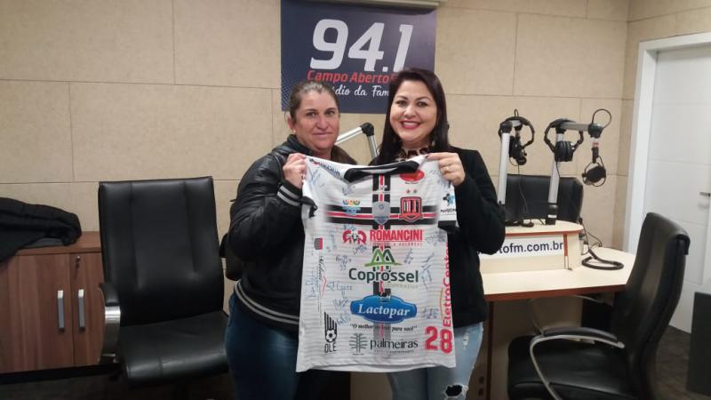 Ganhadores da PromoÃ§Ã£o Eu Visto a Camisa retiraram os seus prÃªmios 