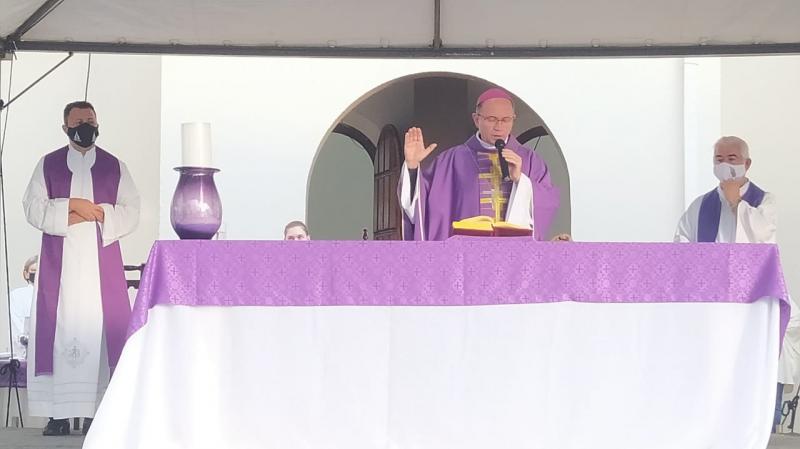 Bispo Dom Amilton estarÃ¡ celebrando a Santa Missa em Louvor a Bom Jesus em Campo Mendes