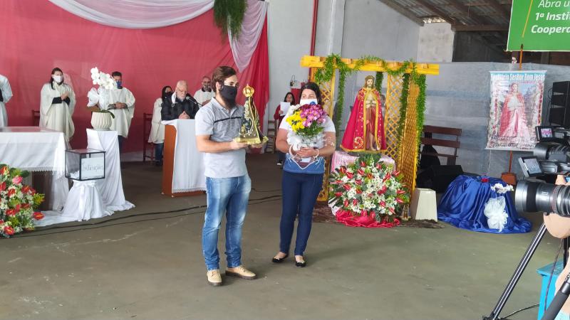 Missa Solene Abriu as CelebraÃ§Ãµes em Louvor ao Bom Jesus em Campo Mendes