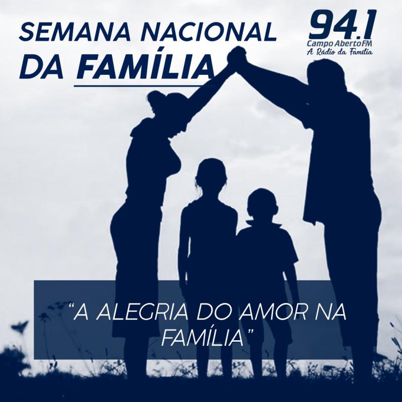 Acontece neste Domingo (08) a Abertura da semana Nacional da FamÃ­lia em Laranjeiras do Sul