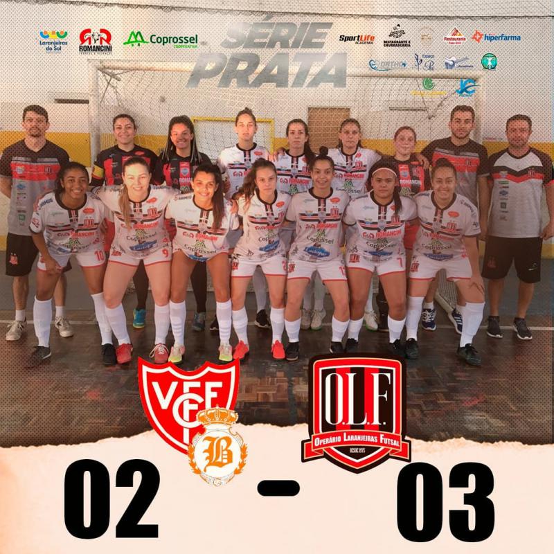 Com novidades no elenco, OperÃ¡rio Laranjeiras estreia com vitÃ³ria na 2Âª fase do Paranaense de Futsal feminino