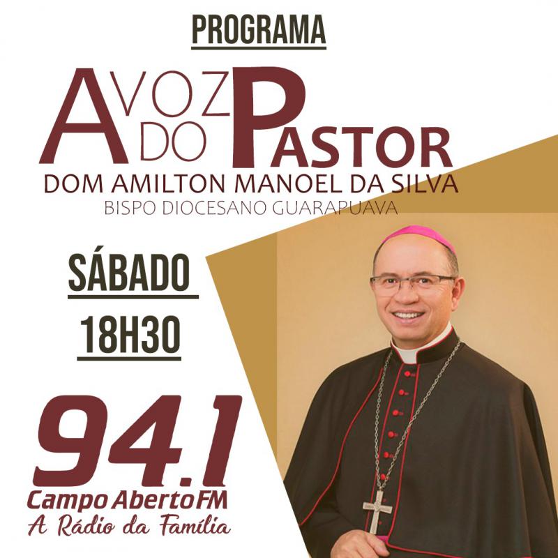 Bispo Dom Amilton estreia programa de RÃ¡dio na Campo Aberto no SÃ¡bado 04 de Setembro 