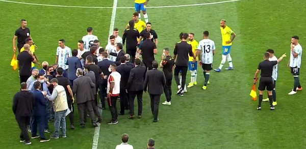 Fifa lamenta suspensÃ£o de Brasil x Argentina e avaliarÃ¡ caso para 'tomar decisÃ£o'
