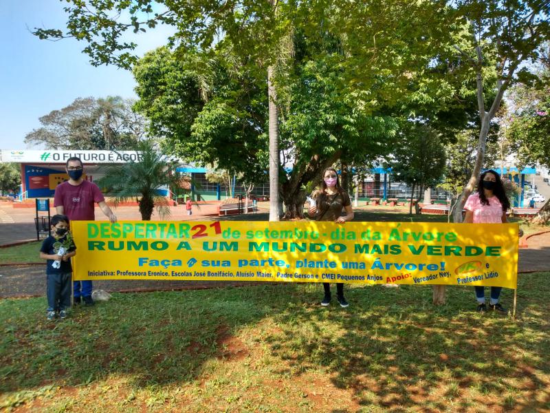 Projeto Despertar distribui mudas de Ã¡rvores neste sÃ¡bado para a populaÃ§Ã£o