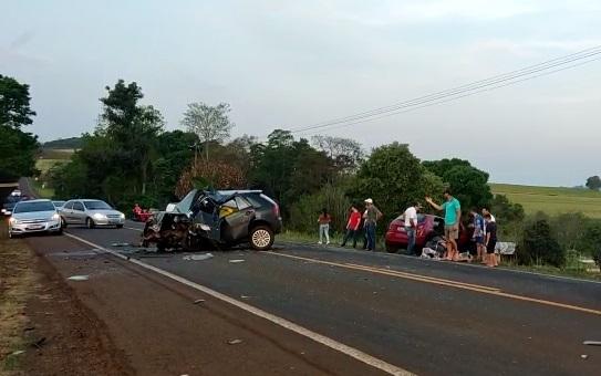 SÃ£o Jorge D' Doeste: 4 pessoas morrem em grave acidente na PR 281