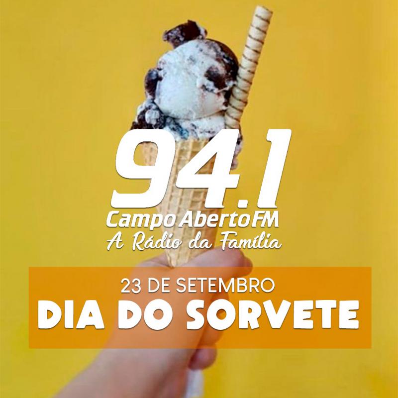 O Dia do Sorvete Ã© comemorado anualmente em 23 de setembro