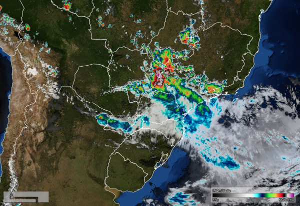 ParanÃ¡ deve ter chuva no fim de semana. HÃ¡ risco de temporais