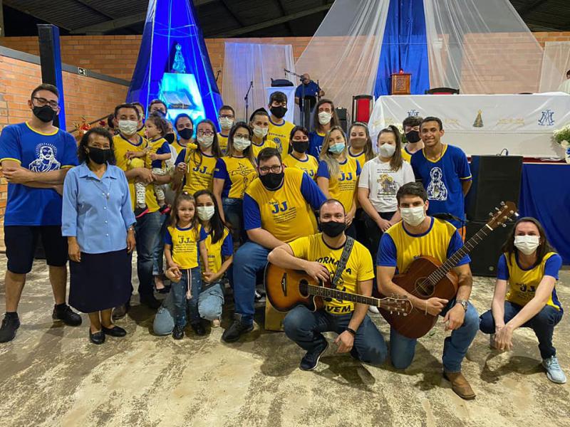 Jornada Jovem participou do 3Âª dia da Novena em Louvor a Nossa Senhora Aparecida