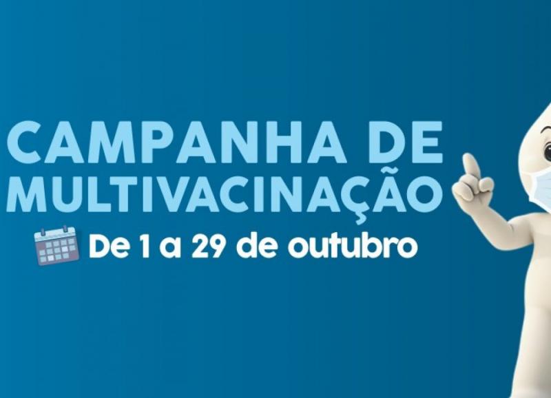 Campanha Nacional de Multivacinação quer completar imunização de crianças e adolescentes