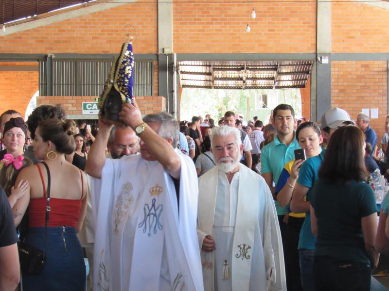 Em Laranjeiras do Sul Teremos Cinco CelebraÃ§Ãµes em Louvor a Nossa Senhora Aparecida