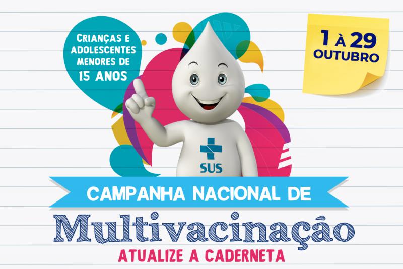 Unidades de saúde abrem sábado para multivacinação