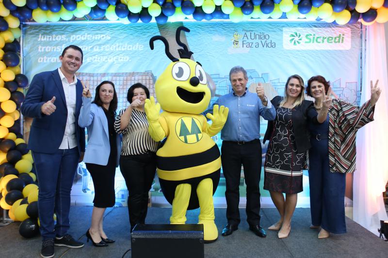 Programa A UniÃ£o Faz a Vida do Sicredi Ã© lanÃ§ado em Marquinho