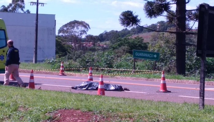 Laranjeirense morre em grave acidente em Guaraniaçu