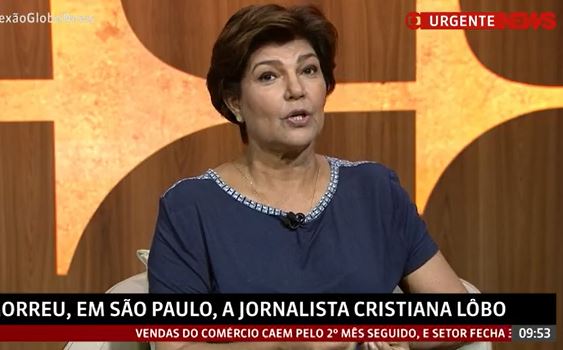 Morre a jornalista e colunista de polÃ­tica Cristiana LÃ´bo