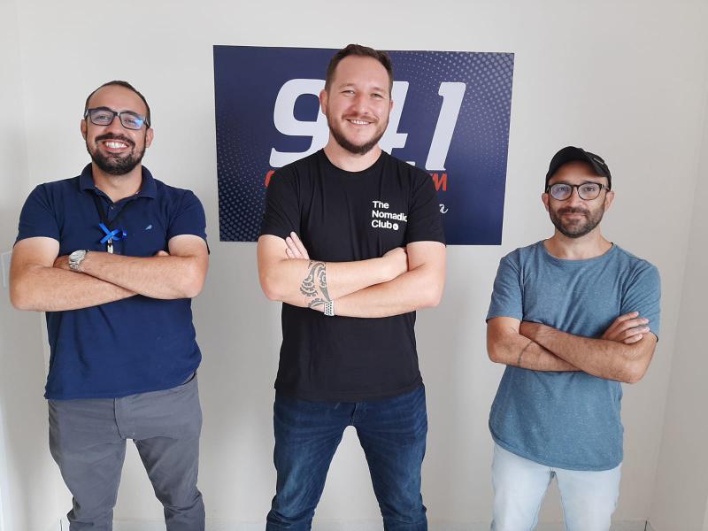 O NÃ´made Digital Fernando Kanarski visita a Campo Aberto FM