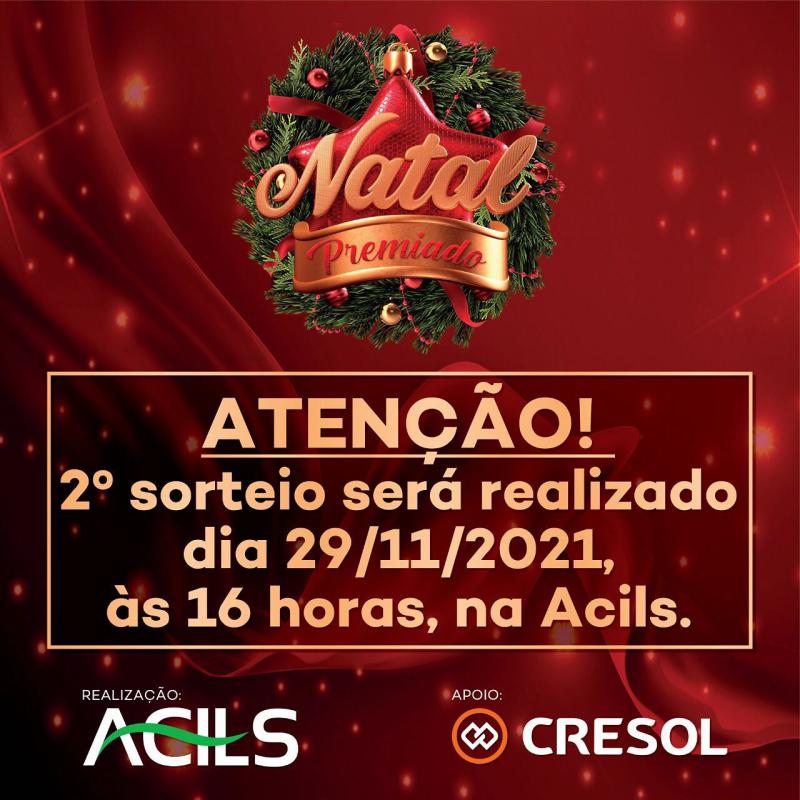 Acils Realiza o 2Âº Sorteio da PromoÃ§Ã£o Natal Premiado 2021