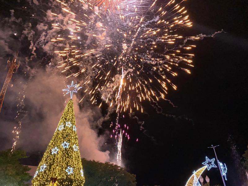  Natal de Laranjeiras: abertura reÃºne famÃ­lias laranjeirenses na PraÃ§a Nogueira do Amaral