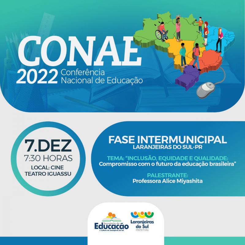 Laranjeiras do Sul vai sediar ConferÃªncia Intermunicipal de EducaÃ§Ã£o