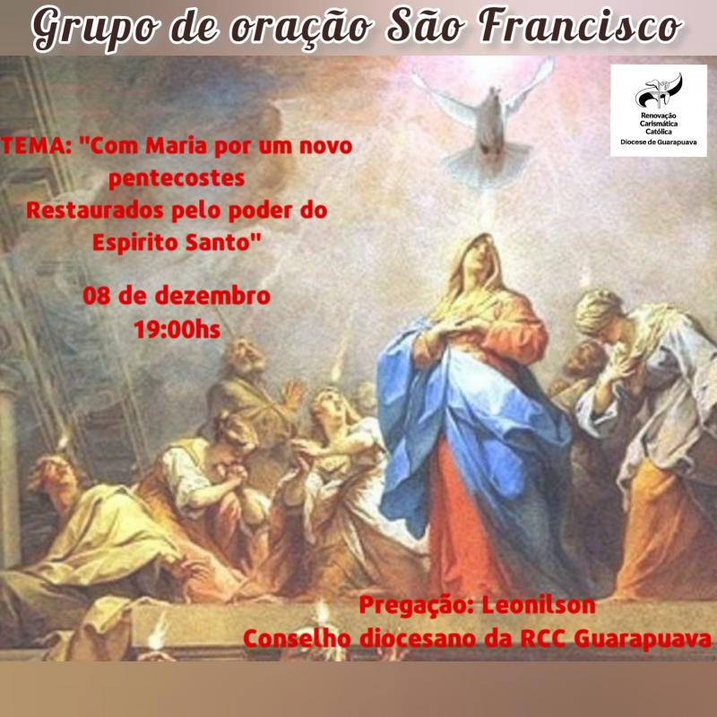 Acontece na noite desta Quarta Feira (08) Noite de Louvor no Bairro SÃ£o Francisco