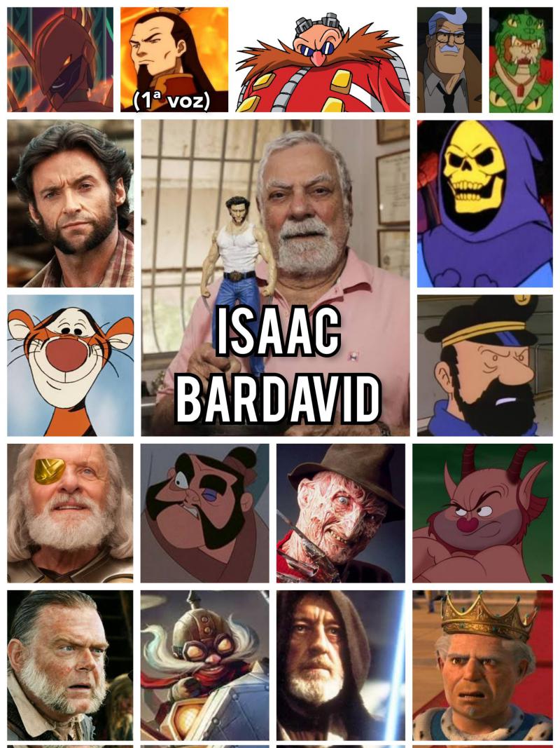 Morre o ator Isaac Bardavid, dublador do Wolverine