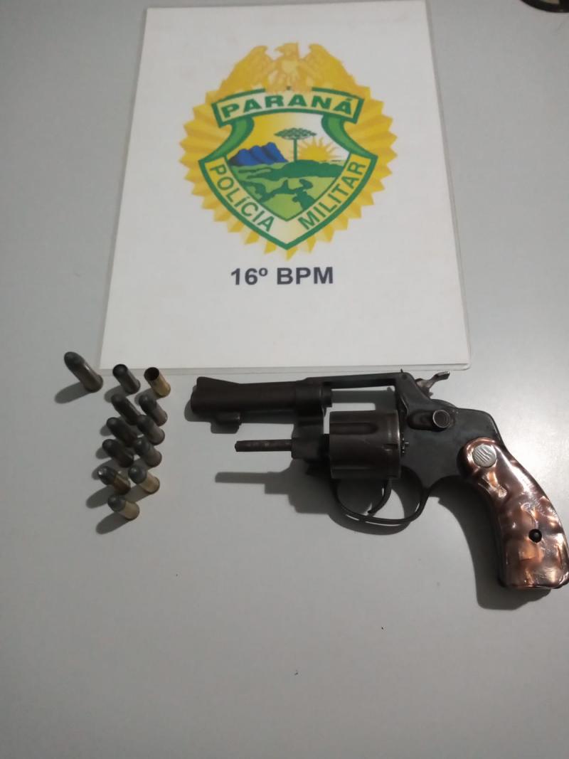 Rio Bonito: PolÃ­cia Militar prende homem com revÃ³lver e vÃ¡rias muniÃ§Ãµes