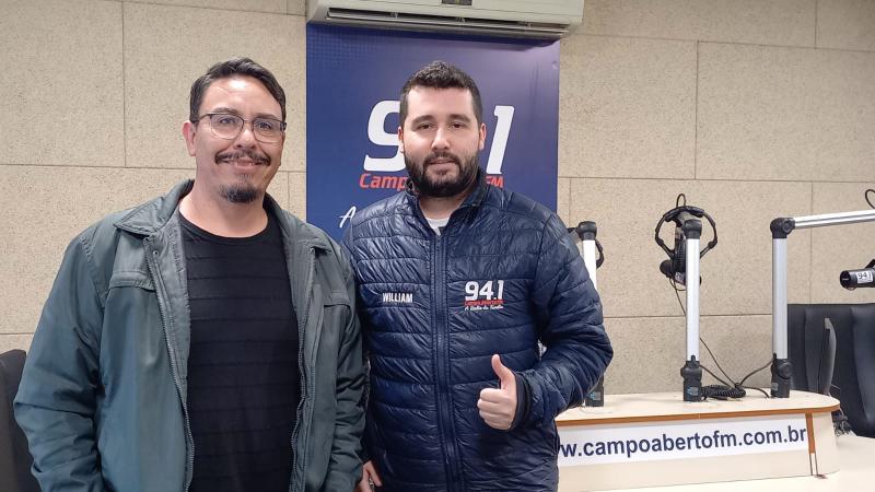 Campo Aberto FM recebeu a Visita do Diretor do Campus da Universidade Campo Real