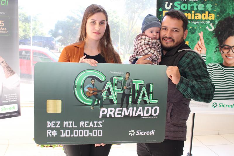 Associada de Virmond é a primeira ganhadora da Sicredi Grandes Lagos da promoção “Capital Premiado”