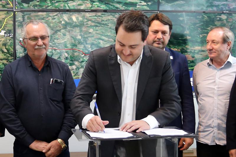 Quedas, Rio Bonito do IguaÃ§u e Governo do Estado investirÃ£o mais de 6,8 milhÃµes nos municÃ­pios 