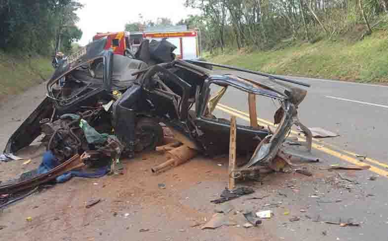 Pitanga: Um morre e três ficam feridos em acidente na PR-460