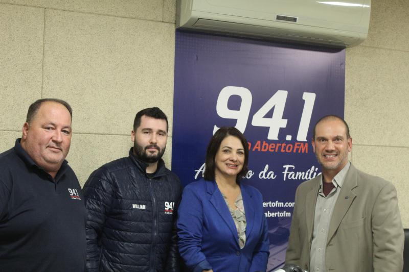 Campo Aberto FM recebeu a Visita do Conceituado Palestrante JosÃ© Luiz Nicolelis 
