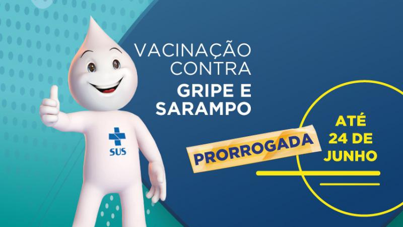  Campanha de VacinaÃ§Ã£o Contra Gripe Ã© prorrogada para grupos prioritÃ¡rios em Laranjeiras do Sul