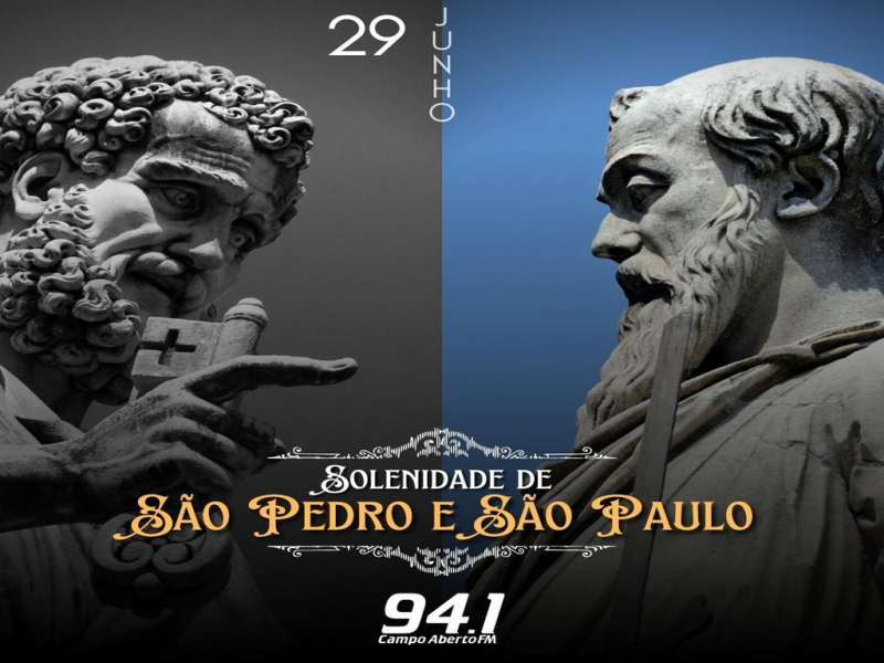 Igreja CatÃ³lica Celebra SÃ£o Pedro  e SÃ£o Paulo nesta Quarta Feira (29)