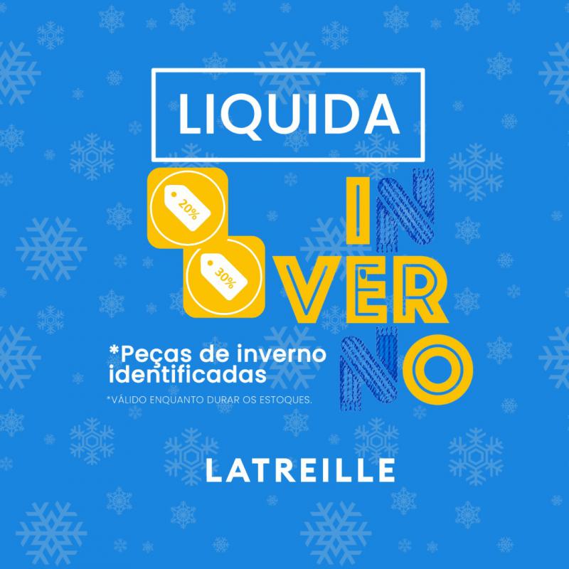 Promoção de todo o estoque de inverno Latreille Jeans Laranjeiras do Sul 