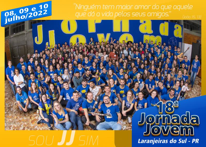 75 Jovens participaram da 18Âª Jornada Jovem em Laranjeiras do Sul