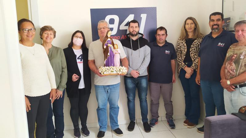 Campo Aberto FM recebeu a visita de SantÂ´Ana 
