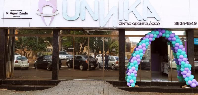 Unnika Centro OdontolÃ³gico Comemorou 02 anos em Laranjeiras do Sul