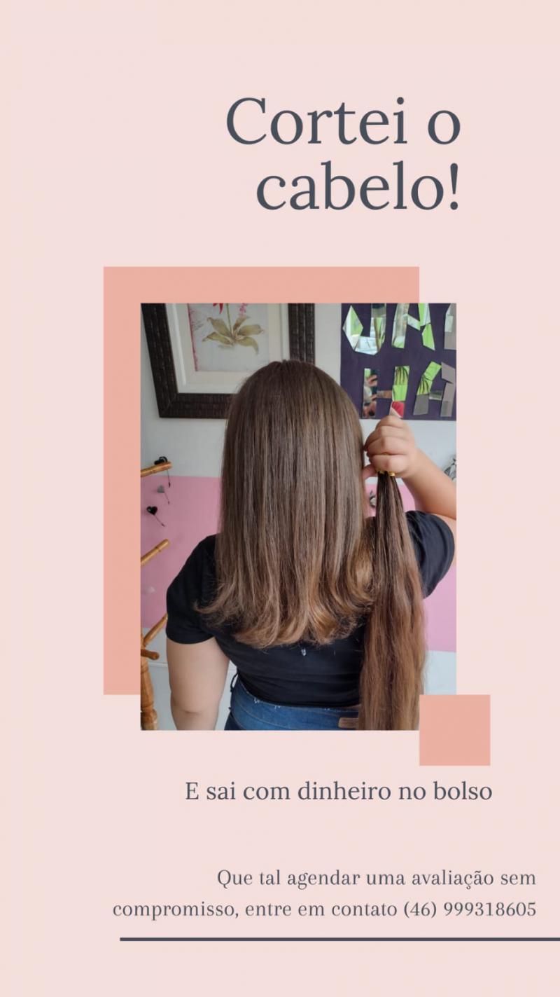 Nesta Segunda-feira, 25 de Julho, a Equipe Jacin Hair estarÃ¡ comprando cabelo em Laranjeiras do Sul 