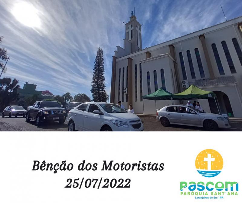 BenÃ§Ã£o dos Carros da Festa da Padroeira Santana estÃ¡ acontecendo nesta segunda (25)