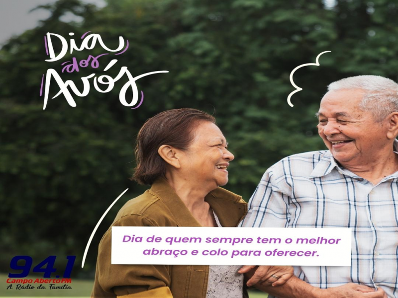 26 de Julho Comemorado Dia dos AvÃ³s