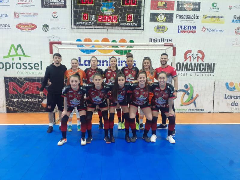 OperÃ¡rio Laranjeiras fecha a 1Âª fase do paranaense de Futsal Chave Ouro no Feminino em 7Âº lugar