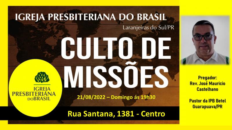 Igreja Presbiteriana do Brasil celebra 163 anos neste mÃªs de agosto
