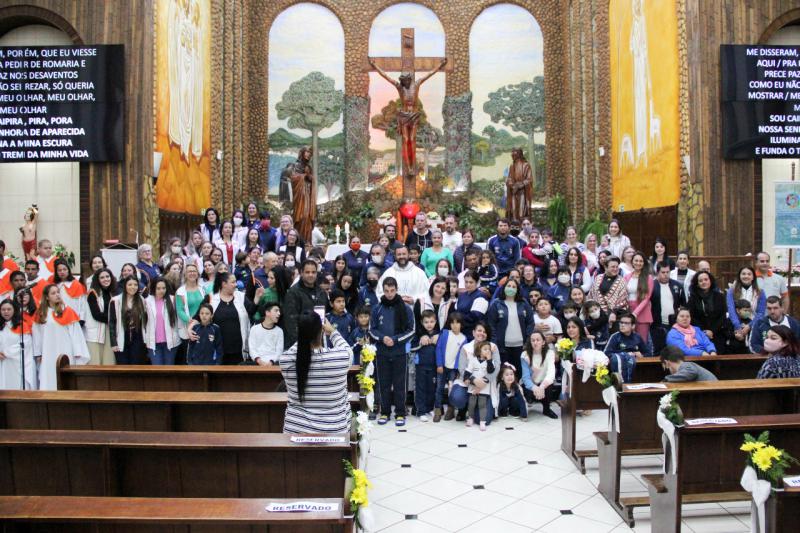 Missa De AÃ§Ã£o de GraÃ§as marcou a Abertura da Semana Nacional da Pessoa com DeficiÃªncia Intelectual e MÃºltipla em Laranjeiras do Sul 