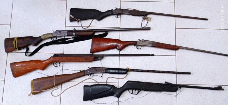 N. Laranjeiras: TrÃªs presos e seis armas apreendidas no interior do municÃ­pio 