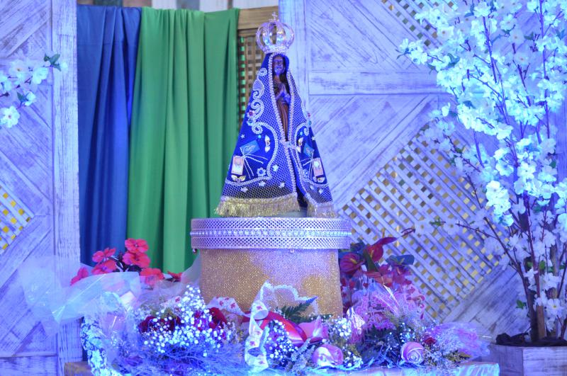 Missa com a Chegada da Imagem de Nossa Senhora Aparecida abre a programaÃ§Ã£o da 37Âª Festa em Laranjeiras do Sul