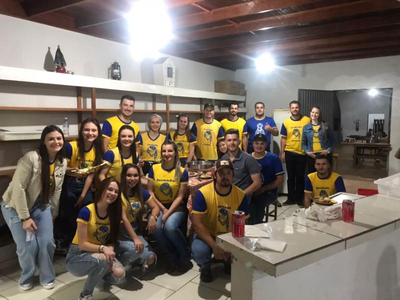 A 1Âª Macarronada da Jornada Jovem de Rio Bonito do IguaÃ§u, foi um verdadeiro sucesso