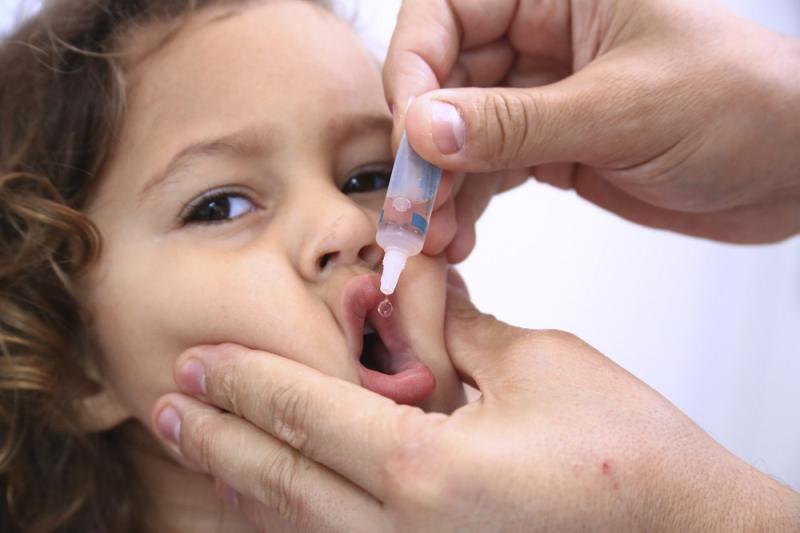 Faltam 453 crianças para serem imunizadas contra a Pólio em Laranjeiras do Sul