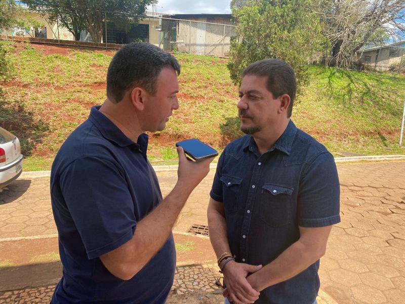 Prefeito Berto Silva votou no Caic por volta das 11 da ManhÃ£