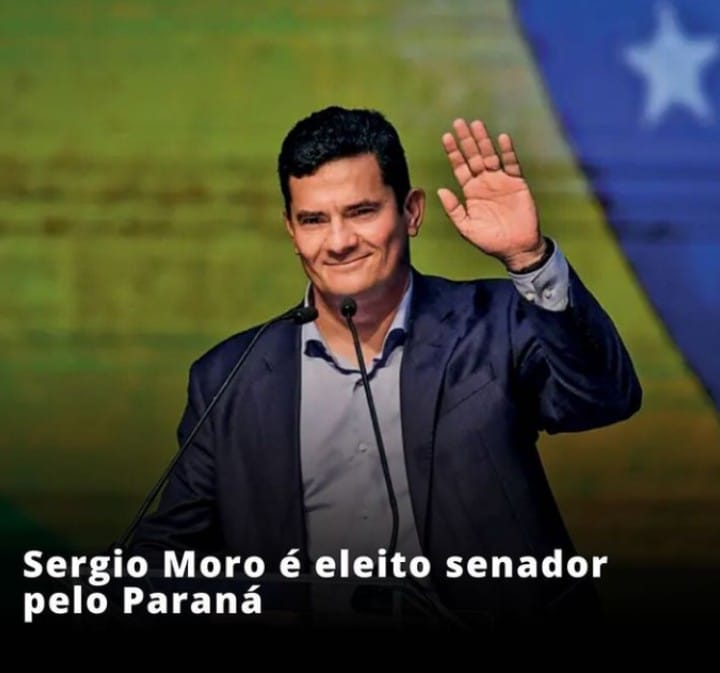 Sergio Moro (UniÃ£o Brasil) Ã© eleito senador pelo ParanÃ¡