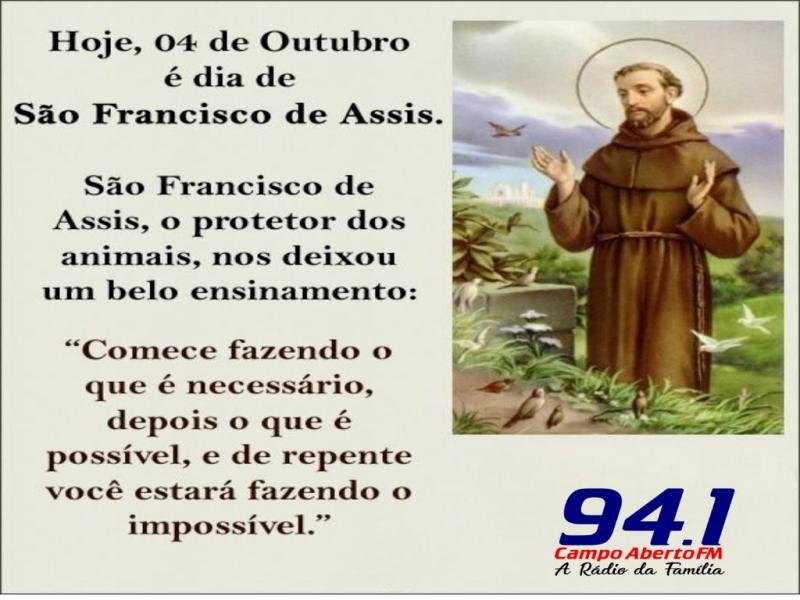 Comunidade SÃ£o Francisco de Laranjeiras do Sul celebra o Padroeiro com Santa Missa